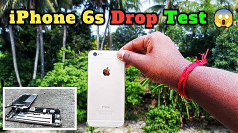 iphone 6s drop test 100 feet|Drop test shows iPhone 6s is tough, but not unbreakable.